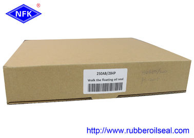250AB/284P Size Metal+Rubber Floating Oil Seal for Hydraulic Applications in Excavators and Mechanical Systems