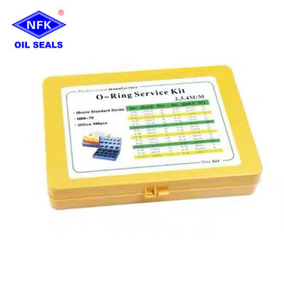 Excavator Rubber O-Ring Kit Set Repair Oring Box From China