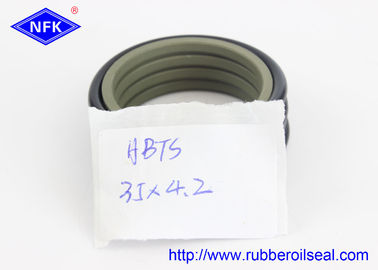 HBTS NBR PTFE Buffer Hydraulic Rod Seals ID35*4.4 High Pressure Resistance for Excavators