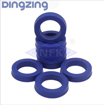 Taiwan DingZing Piston Cup Seals PU Rings Hydraulic Piston Piston Rod Seals for Excvador Mechanical Hydraulic Cylinder Seal