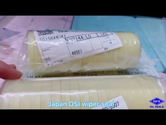 ओएसआई पॉलीयूरेथेन रबर वाइपर सील U801 सामग्री खुदाई मशीन हाइड्रोलिक सील