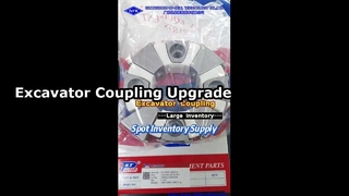 खुदाई के लिए ताइवान पीईटी रबर दस्ता युग्मन